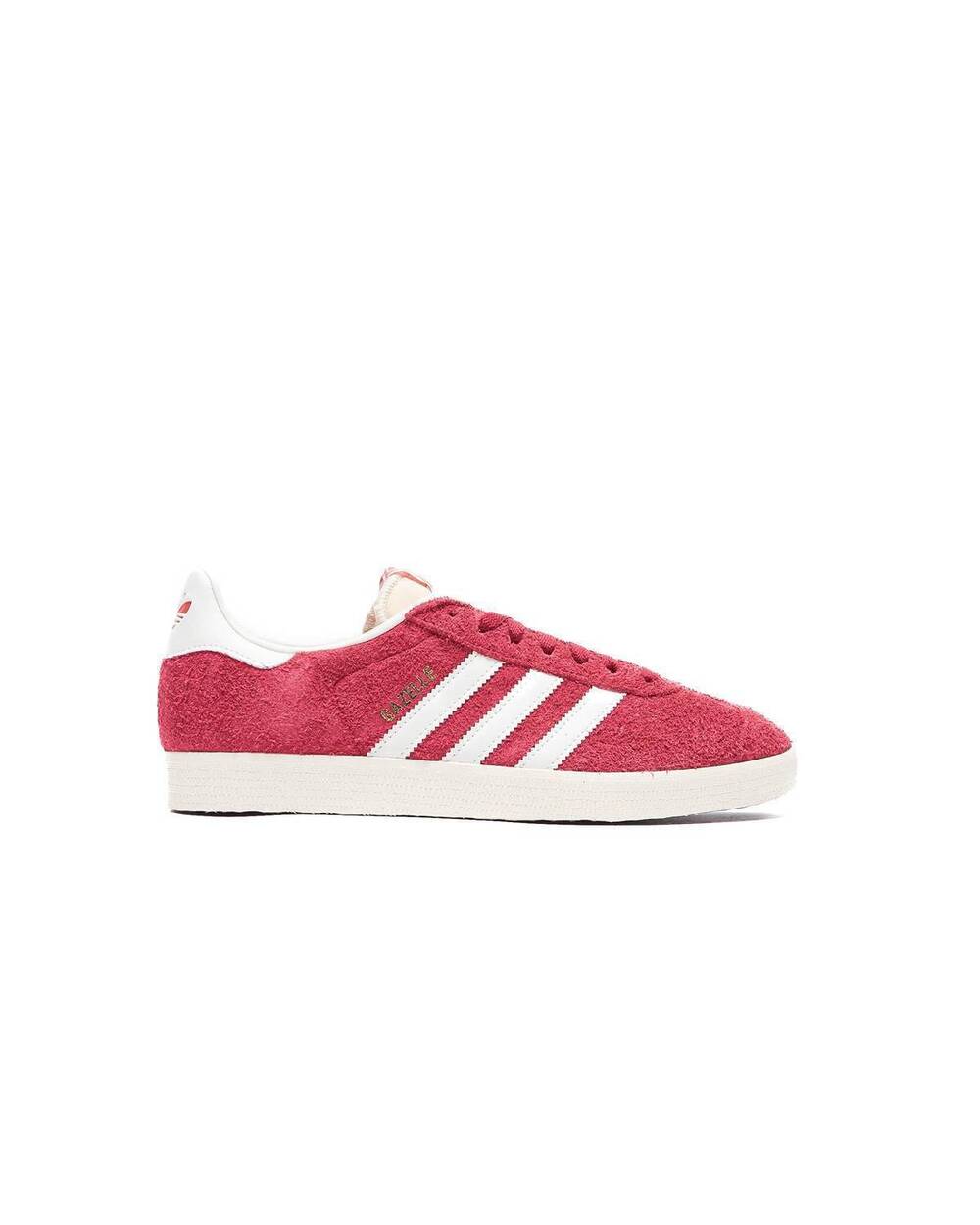 NEW ADIDAS men's gazelle sneaker in team victory red white